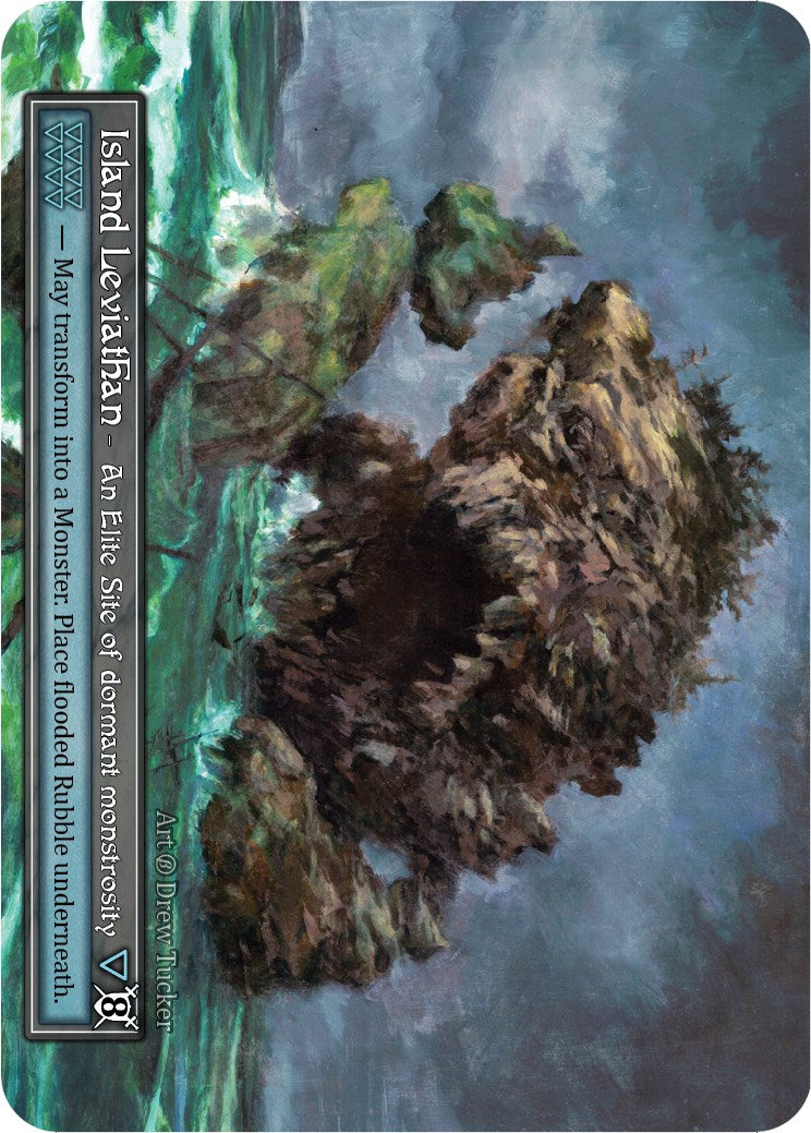 Island Leviathan (Foil) [Beta]