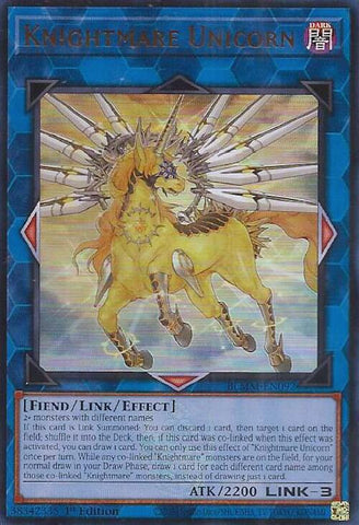 Knightmare Unicorn [BLMM-EN092] Ultra Rare