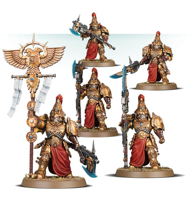 Adeptus Custodes Custodian Wardens Vexilus Praetor