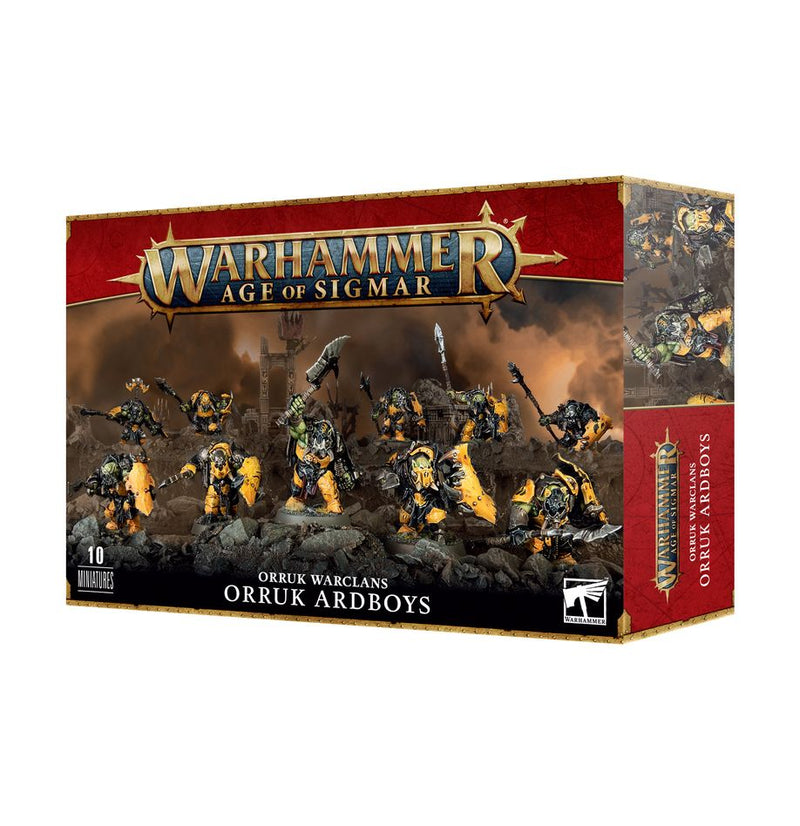 AoS Orruk Warclans Orruk Ardboys