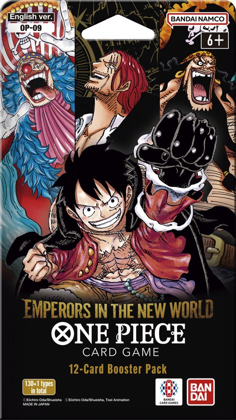 One Piece Emperor's OP-09 Sleeved Booster Pack