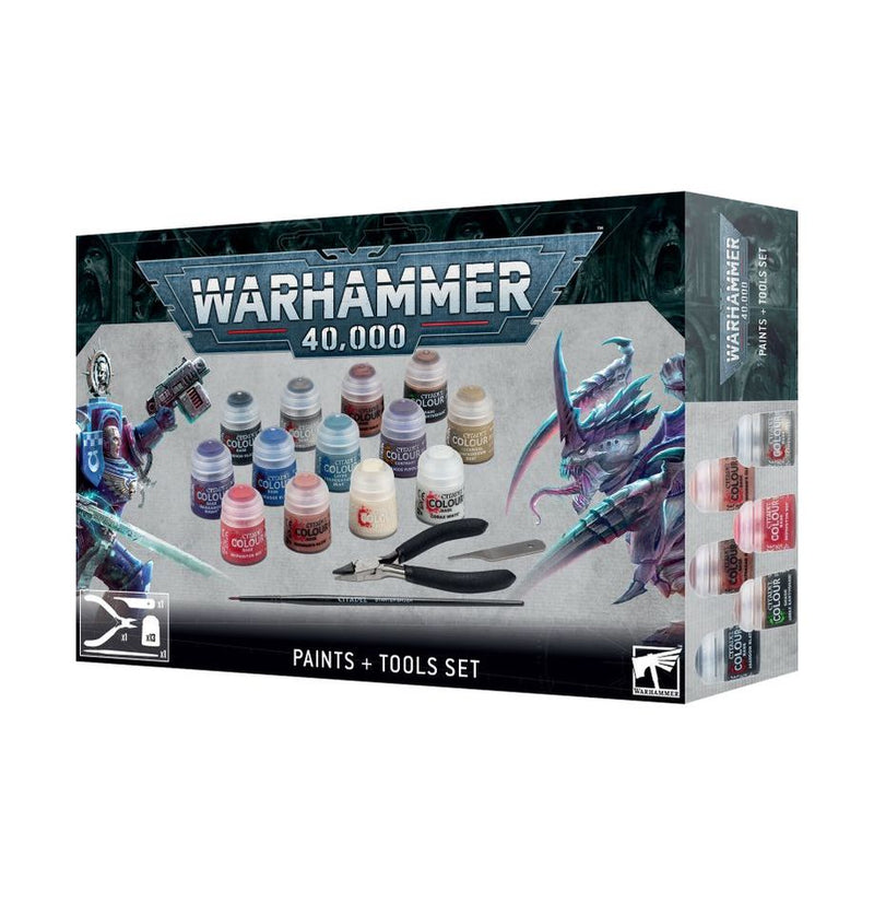 Warhammer 40,000 Paints and Tools Set