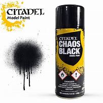 Citidel Colour Chaos Black Spray Paint